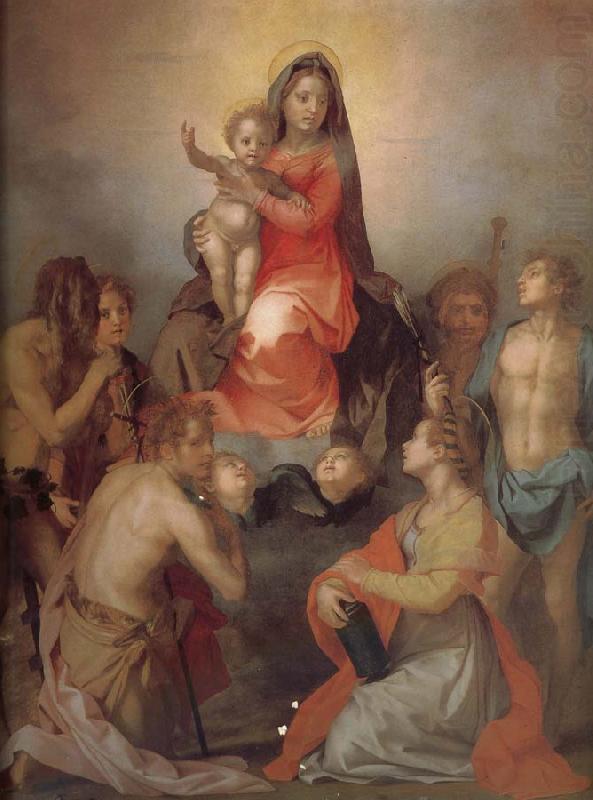 The Virgin and Child with Saints, Andrea del Sarto